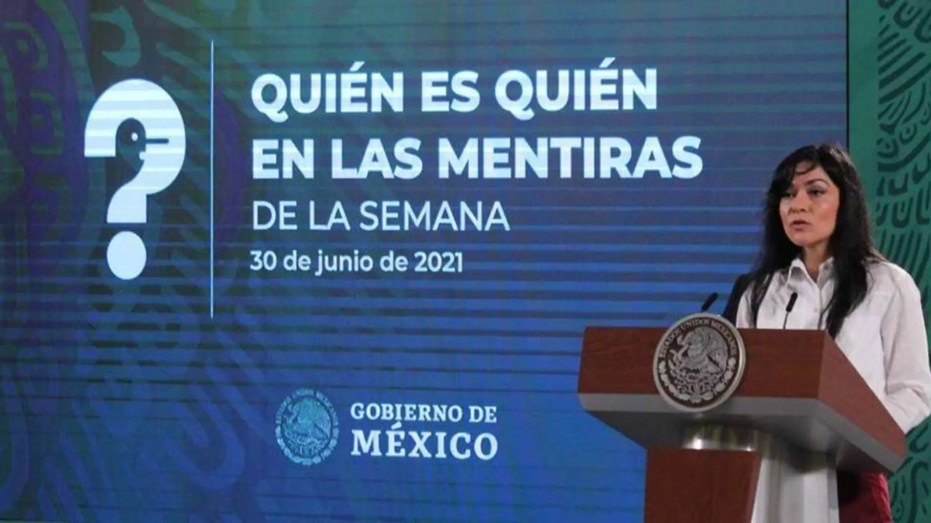 Desde hace unos meses comenzó en la conferencia matutina del presidente Andrés Manuel López Obrador la sección denominada “Quién es quién de las mentiras”